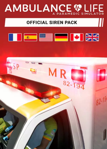 Ambulance Life - Official Siren Pack (DLC) Steam Key GLOBAL