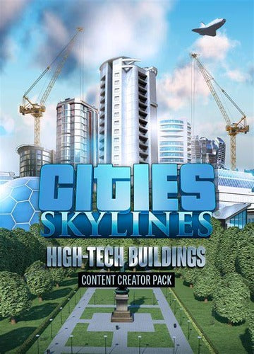 Cities: Skylines - Content Creator Pack: High-Tech Buildings (DLC) Steam Key GLOBAL