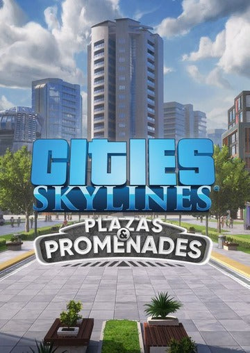 Cities: Skylines - Plazas & Promenades (DLC) Steam Key GLOBAL