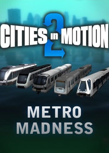 Cities in Motion 2: Metro Madness (DLC) Steam Key GLOBAL