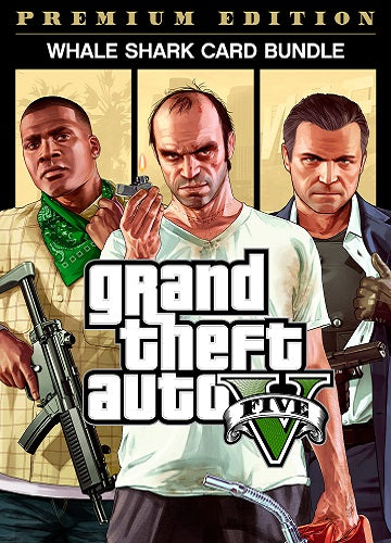 Grand Theft Auto V: Premium Edition & Whale Shark Card Bundle Rockstar Games Launcher Key GLOBAL