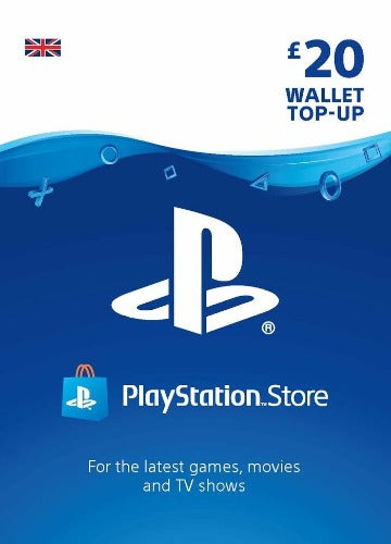 PlayStation Network Card 20 GBP (UK) PSN Key