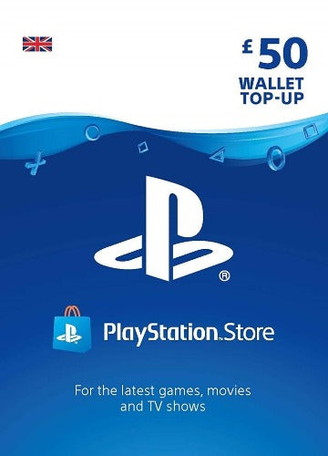 PlayStation Network Card 50 GBP (UK) PSN Key