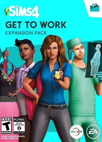 The Sims 4 Get to Work (DLC) EA App Key GLOBAL