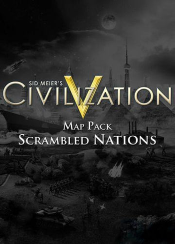 Sid Meier's Civilization V - Scrambled Nations Map Pack (DLC) Steam Key GLOBAL