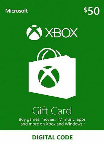 Xbox Live Gift Card 50 USD Xbox Live Key UNITED STATES