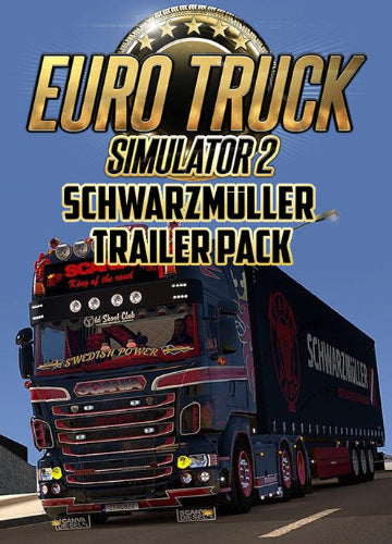 Euro Truck Simulator 2: Schwarzmüller Trailer Pack (DLC) Steam Key GLOBAL