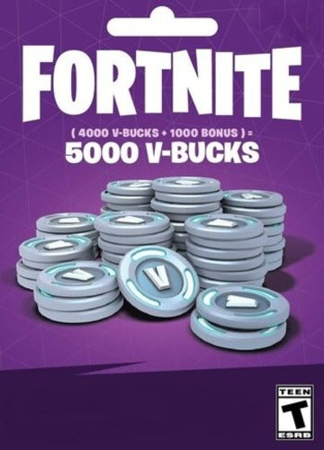 Fortnite 5000 V-Bucks Epic Games Key GLOBAL